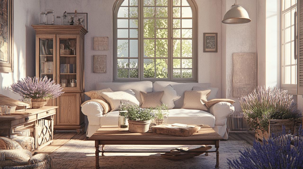 Ambiance méditerranéenne : 10 astuces pour une décoration provençale dans son salon moderne
